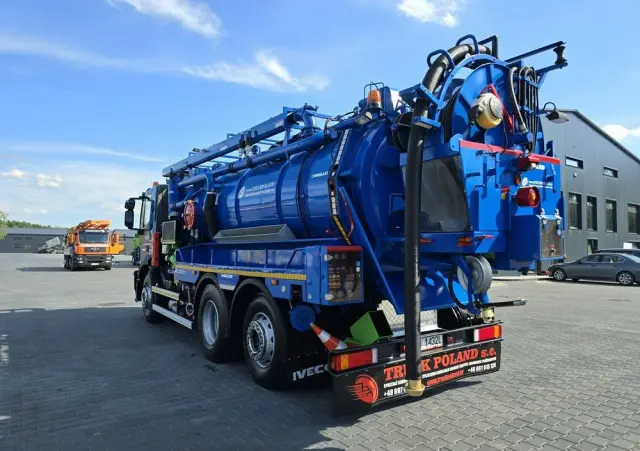 IVECO WUKO MULLER KOMBI DO CZYSZCZENIA KANAŁÓW 