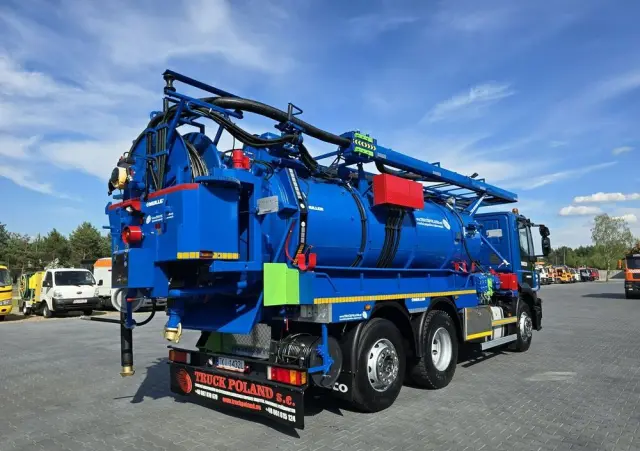 IVECO WUKO MULLER KOMBI DO CZYSZCZENIA KANAŁÓW 