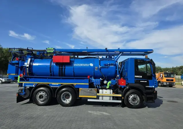 IVECO WUKO MULLER KOMBI DO CZYSZCZENIA KANAŁÓW 