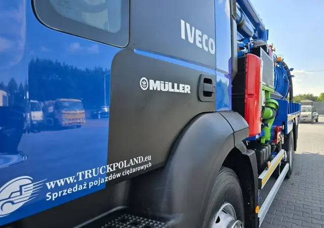 IVECO WUKO MULLER KOMBI DO CZYSZCZENIA KANAŁÓW 