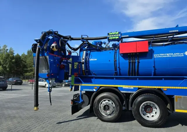 IVECO WUKO MULLER KOMBI DO CZYSZCZENIA KANAŁÓW 