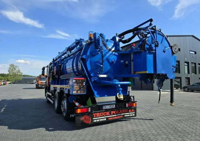 IVECO WUKO MULLER KOMBI DO CZYSZCZENIA KANAŁÓW 