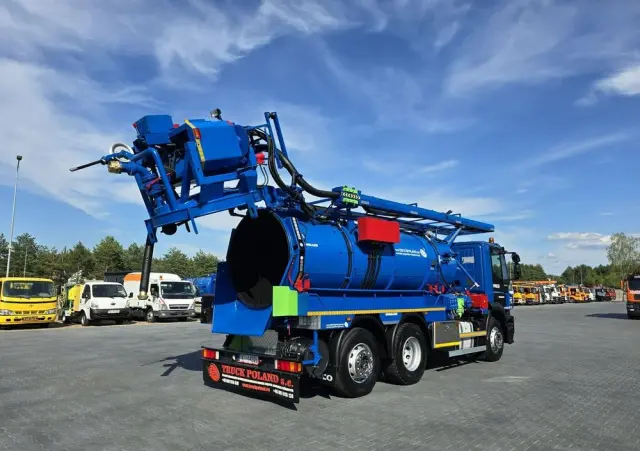 IVECO WUKO MULLER KOMBI DO CZYSZCZENIA KANAŁÓW 