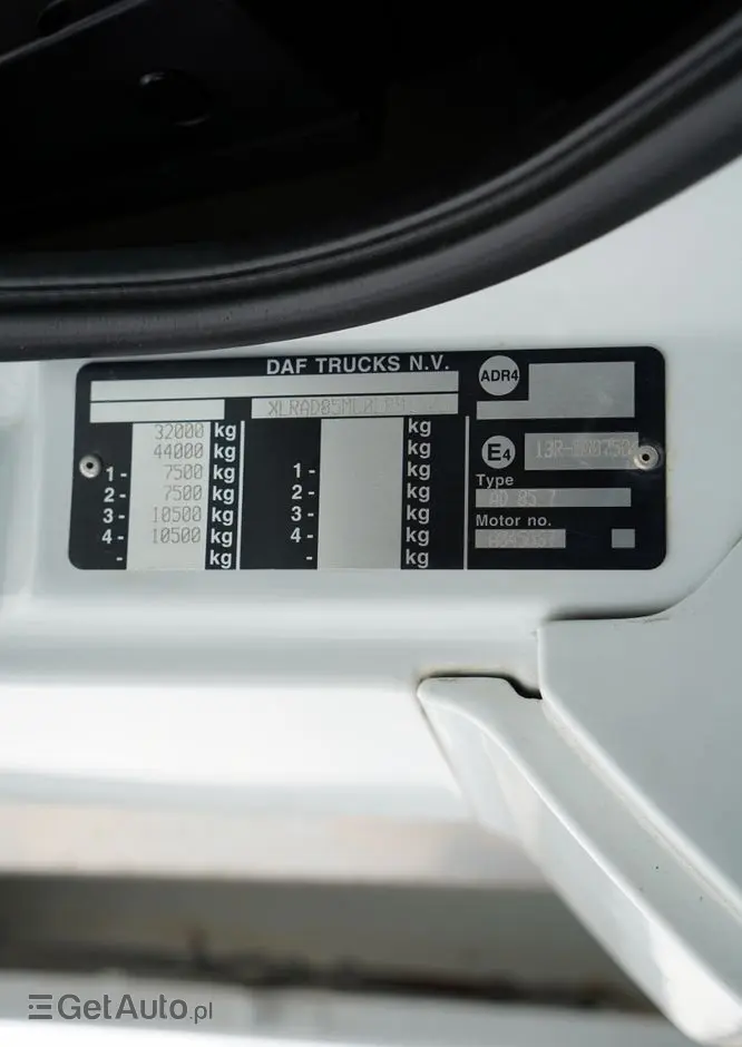 DAF CF 85.410 / 8X4 / WYWROTKA 2 STR / BORDMATIC / HYDROBURTA / SPROWADZONY 