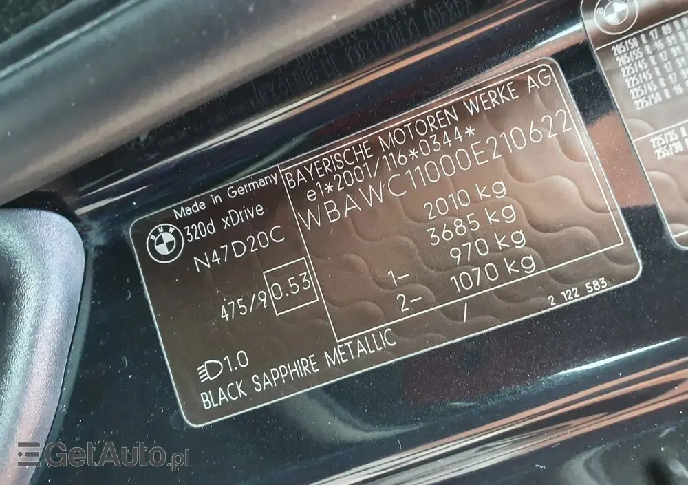 BMW Seria 3 320d xDrive DPF