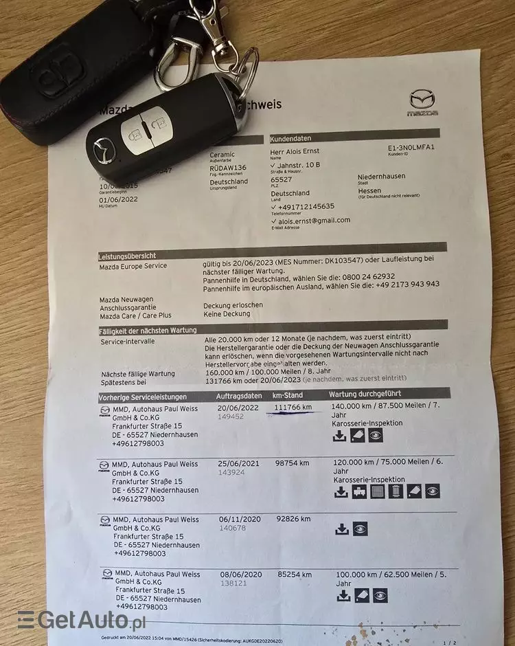 MAZDA CX-3 SKYACTIV-G 150 i-ELOOP AWD Sports-Line