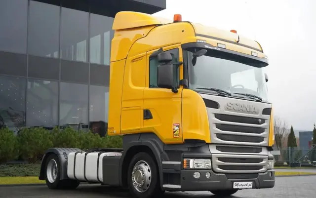 SCANIA R 450 / MEGA / RETARDER / KLIMA POSTOJOWA / LOWDECK / EURO 6 
