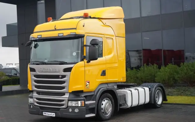 SCANIA R 450 / MEGA / RETARDER / KLIMA POSTOJOWA / LOWDECK / EURO 6 
