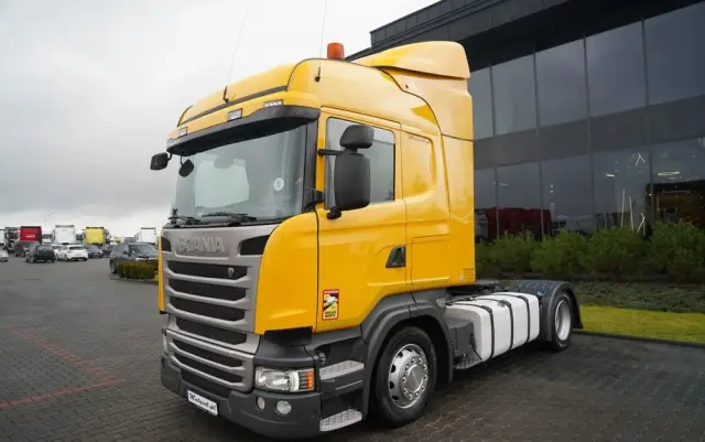 SCANIA R 450 / MEGA / RETARDER / KLIMA POSTOJOWA / LOWDECK / EURO 6 