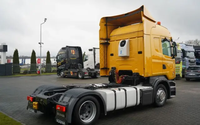 SCANIA R 450 / MEGA / RETARDER / KLIMA POSTOJOWA / LOWDECK / EURO 6 