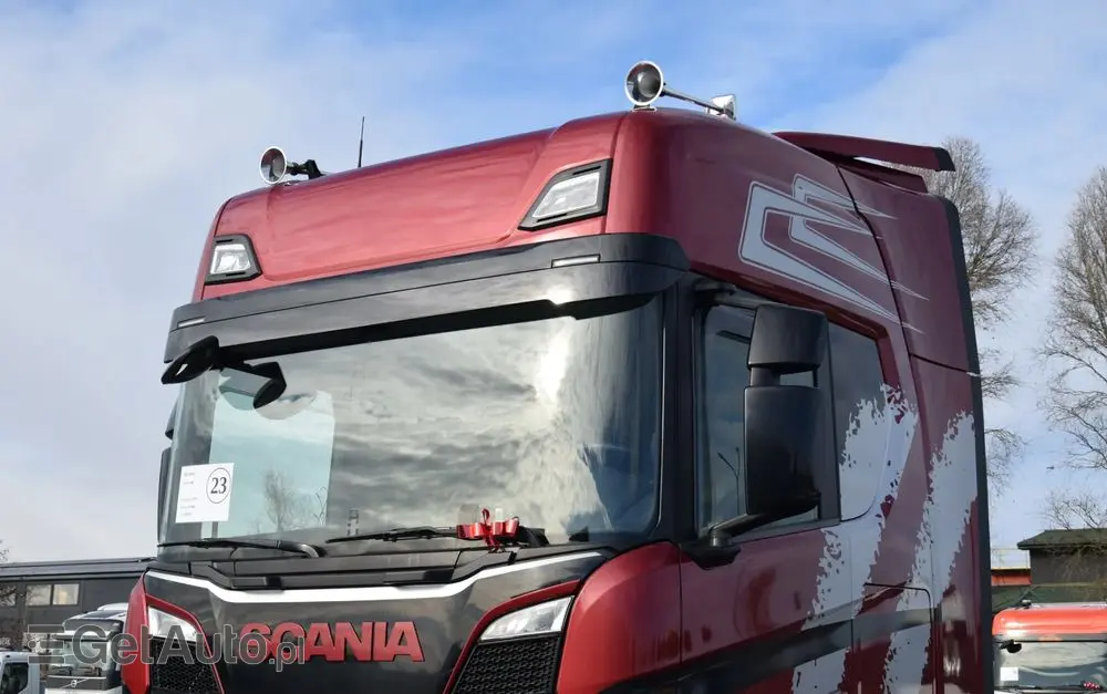 SCANIA S500 / FULL AIRMATIC / RETARDER / KLIMATYZACJA POSTOJOWA / ACC / KLIMA / SKÓRA / FULL LEDY / FULL SPOILERY / WERSJA PREMIUM / SERWISOWANA / SPROWADZONA 