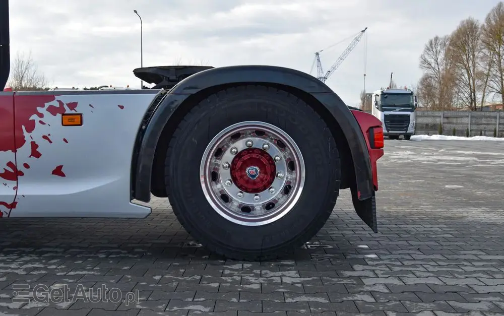 SCANIA S500 / FULL AIRMATIC / RETARDER / KLIMATYZACJA POSTOJOWA / ACC / KLIMA / SKÓRA / FULL LEDY / FULL SPOILERY / WERSJA PREMIUM / SERWISOWANA / SPROWADZONA 