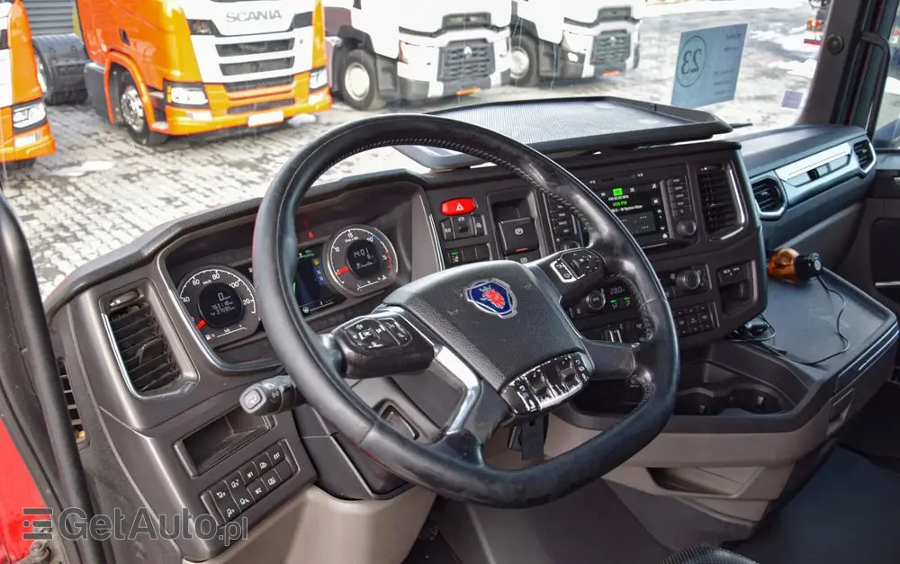 SCANIA S500 / FULL AIRMATIC / RETARDER / KLIMATYZACJA POSTOJOWA / ACC / KLIMA / SKÓRA / FULL LEDY / FULL SPOILERY / WERSJA PREMIUM / SERWISOWANA / SPROWADZONA 