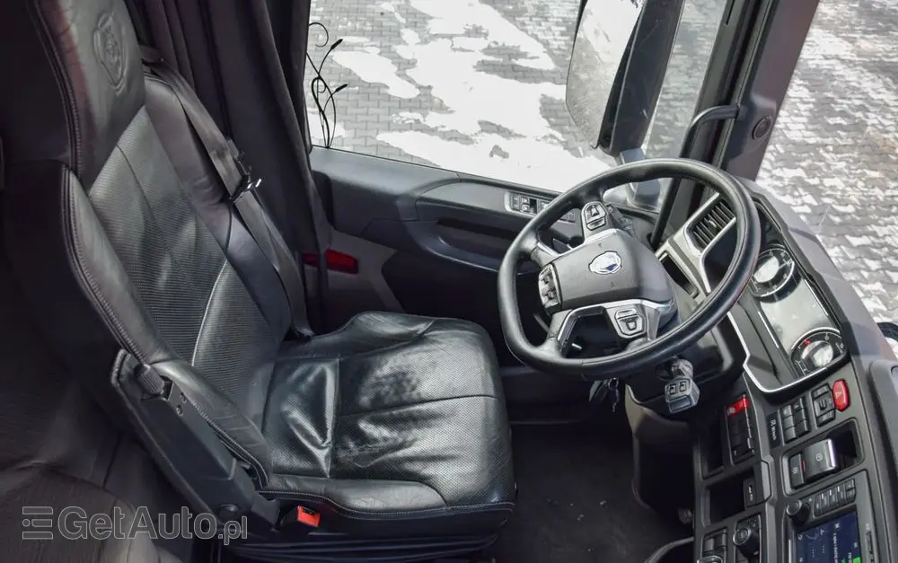 SCANIA S500 / FULL AIRMATIC / RETARDER / KLIMATYZACJA POSTOJOWA / ACC / KLIMA / SKÓRA / FULL LEDY / FULL SPOILERY / WERSJA PREMIUM / SERWISOWANA / SPROWADZONA 