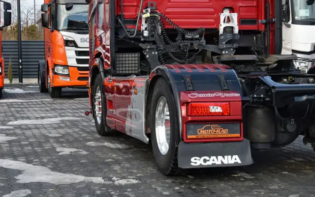 SCANIA S500 / FULL AIRMATIC / RETARDER / KLIMATYZACJA POSTOJOWA / ACC / KLIMA / SKÓRA / FULL LEDY / FULL SPOILERY / WERSJA PREMIUM / SERWISOWANA / SPROWADZONA 
