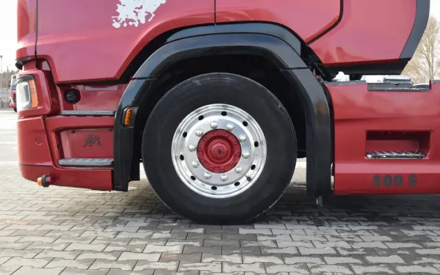 SCANIA S500 / FULL AIRMATIC / RETARDER / KLIMATYZACJA POSTOJOWA / ACC / KLIMA / SKÓRA / FULL LEDY / FULL SPOILERY / WERSJA PREMIUM / SERWISOWANA / SPROWADZONA 