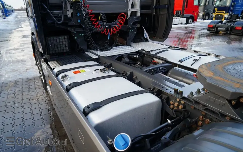 SCANIA S 500 / RETARDER / KLIMA POSTOJOWA / ALUFELGI / SKÓRY / OPONY 100% 