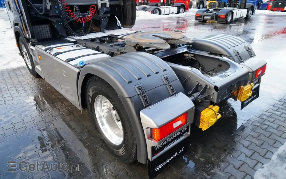 SCANIA S 500 / RETARDER / KLIMA POSTOJOWA / ALUFELGI / SKÓRY / OPONY 100% 