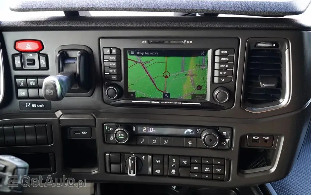 SCANIA S 500 / RETARDER / KLIMA POSTOJOWA / ALUFELGI / SKÓRY / OPONY 100% 