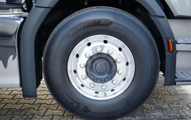 SCANIA S 500 / RETARDER / KLIMA POSTOJOWA / ALUFELGI / SKÓRY / OPONY 100% 