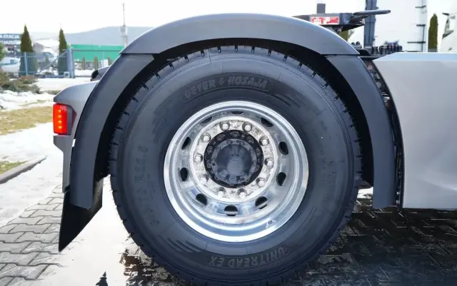 SCANIA S 500 / RETARDER / KLIMA POSTOJOWA / ALUFELGI / SKÓRY / OPONY 100% 