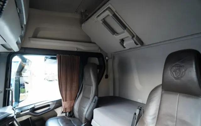 SCANIA S 500 / RETARDER / KLIMA POSTOJOWA / ALUFELGI / SKÓRY / OPONY 100% 