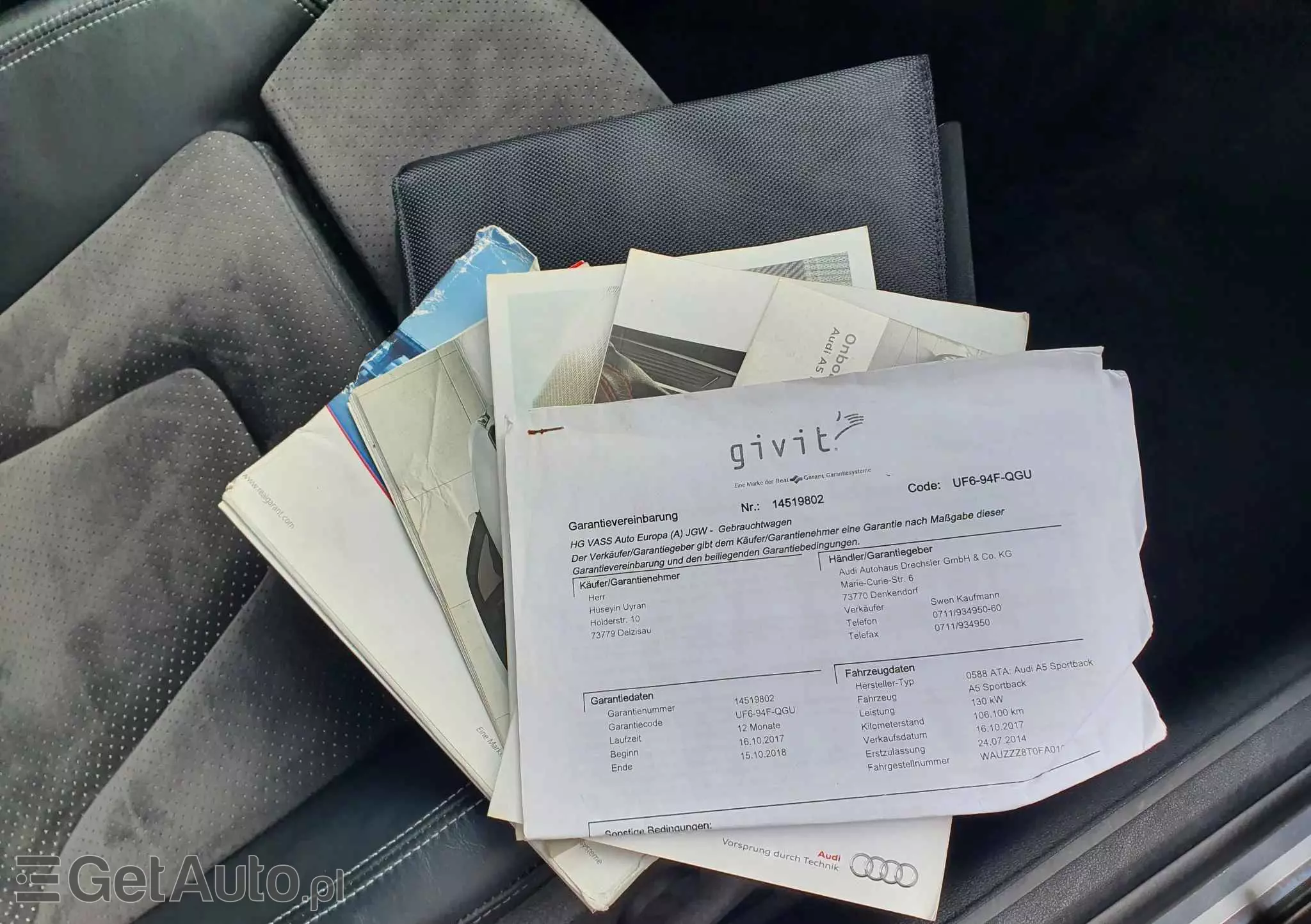 AUDI A5 2.0 TDI Quattro S tronic