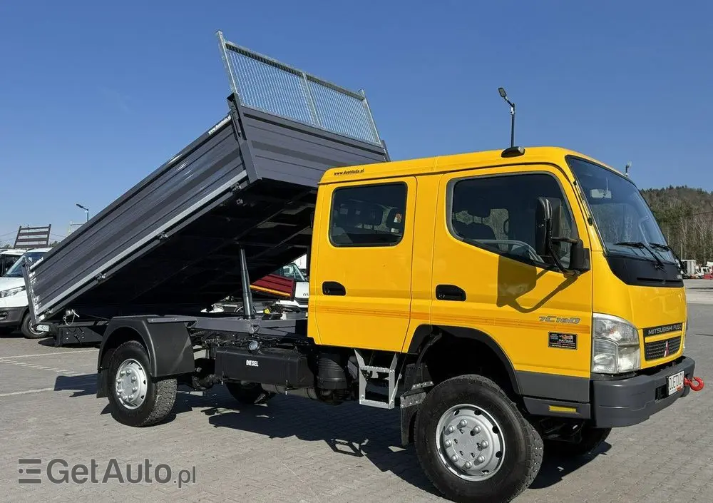 MITSUBISHI Canter Fuso 4x4 17C18D 4.9/180KM Wywrotka 3-stronna 