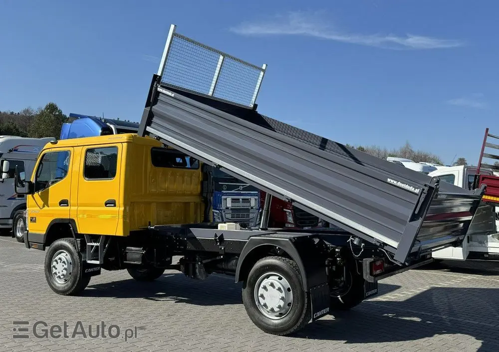 MITSUBISHI Canter Fuso 4x4 17C18D 4.9/180KM Wywrotka 3-stronna 