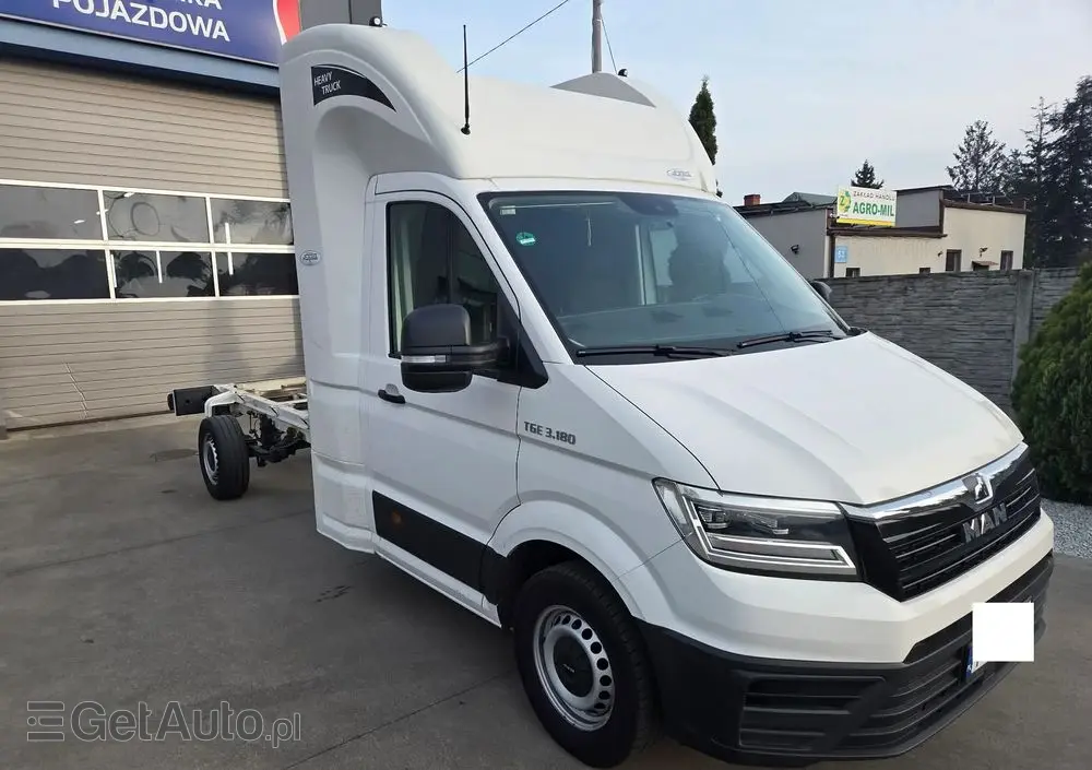 MAN TGE 3.180 * RAMA * Klima * Sypialka * Na Poduszkach 