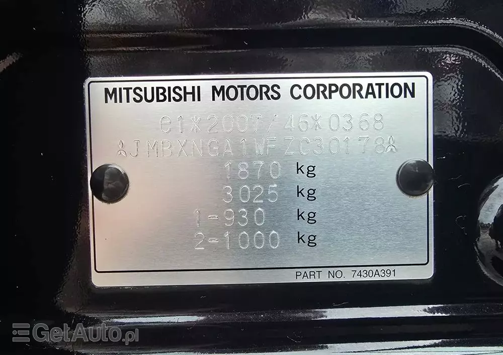 MITSUBISHI ASX 1.6 2WD Diamant Edition