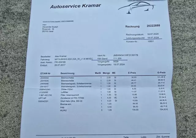 MITSUBISHI ASX 1.6 2WD Diamant Edition