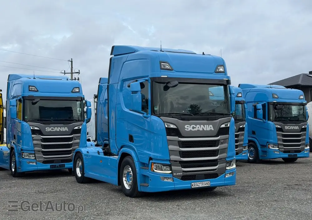 SCANIA R450 z Niemiec standard idealny stan serwisowany w ASO złoty kontrakt 