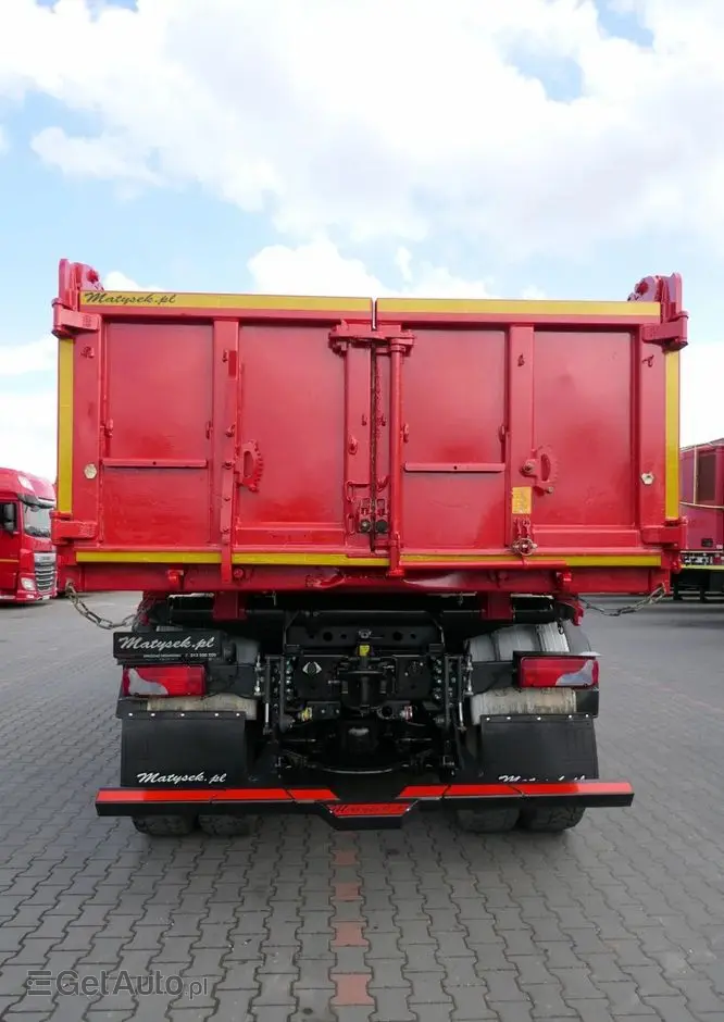 MAN TGS 35.460 / 8X4 / WYWROTKA 2 STR / BORDMATIC / MEILLER KIPPER / AUTOMAT / EURO 6 