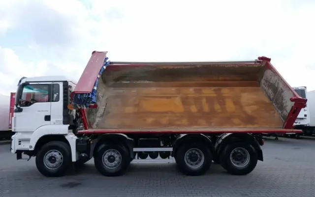 MAN TGS 35.460 / 8X4 / WYWROTKA 2 STR / BORDMATIC / MEILLER KIPPER / AUTOMAT / EURO 6 