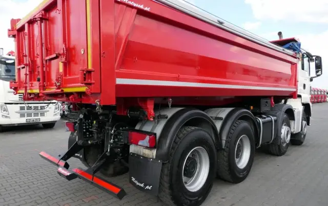 MAN TGS 35.460 / 8X4 / WYWROTKA 2 STR / BORDMATIC / MEILLER KIPPER / AUTOMAT / EURO 6 