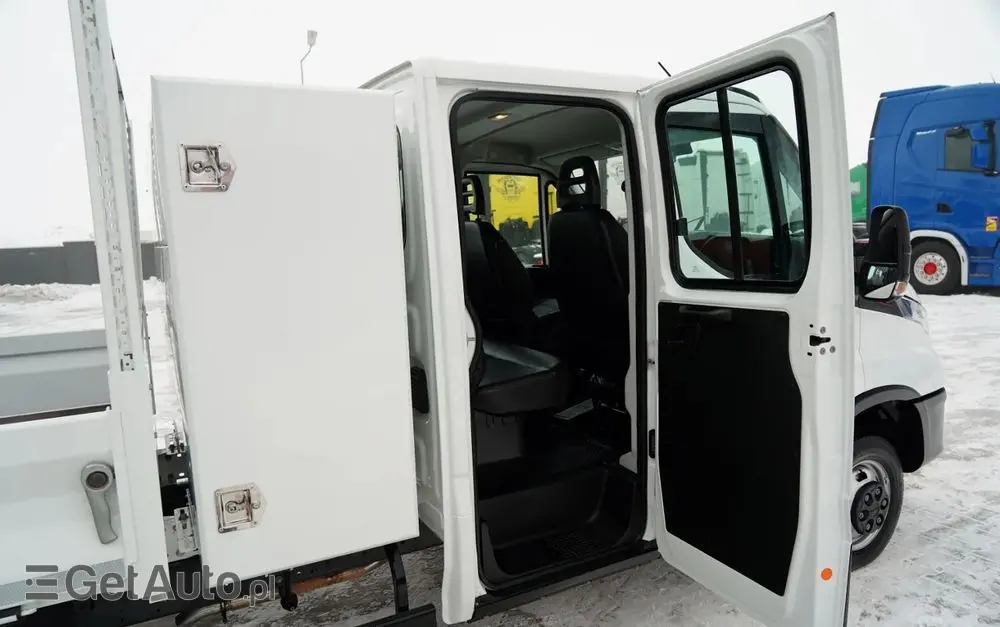 IVECO DAILY 35-160 / WYWROTKA / BRYGADÓWKA - 6 MIEJSC  / BLIŹNIAK / MANUAL / 2023 R / SPROWADZONY 
