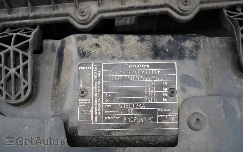 IVECO DAILY 35-160 / WYWROTKA / BRYGADÓWKA - 6 MIEJSC  / BLIŹNIAK / MANUAL / 2023 R / SPROWADZONY 