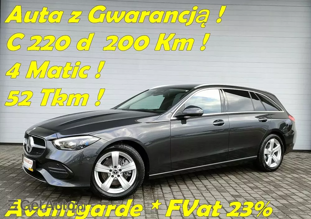 MERCEDES-BENZ Klasa C 220 d 4Matic T 9G-TRONIC Avantgarde