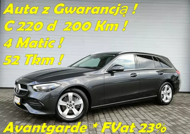 MERCEDES-BENZ Klasa C 220 d 4Matic T 9G-TRONIC Avantgarde