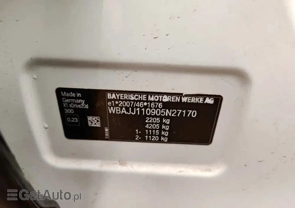 BMW X1 XDrive20d Advantage sport