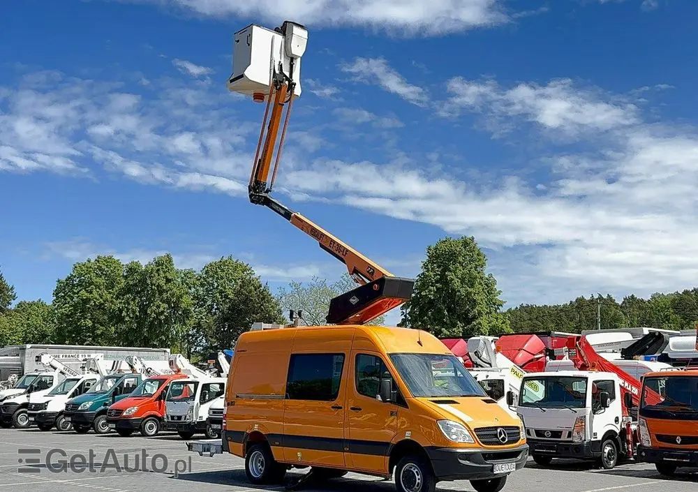 MERCEDES-BENZ Sprinter Zwyżka Podnośnik Koszowy VERSALIFT KLUBB ET-36-LF UDT 