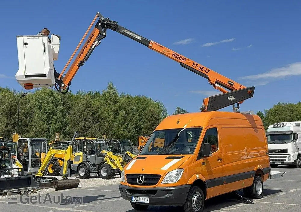 MERCEDES-BENZ Sprinter Zwyżka Podnośnik Koszowy VERSALIFT KLUBB ET-36-LF UDT 