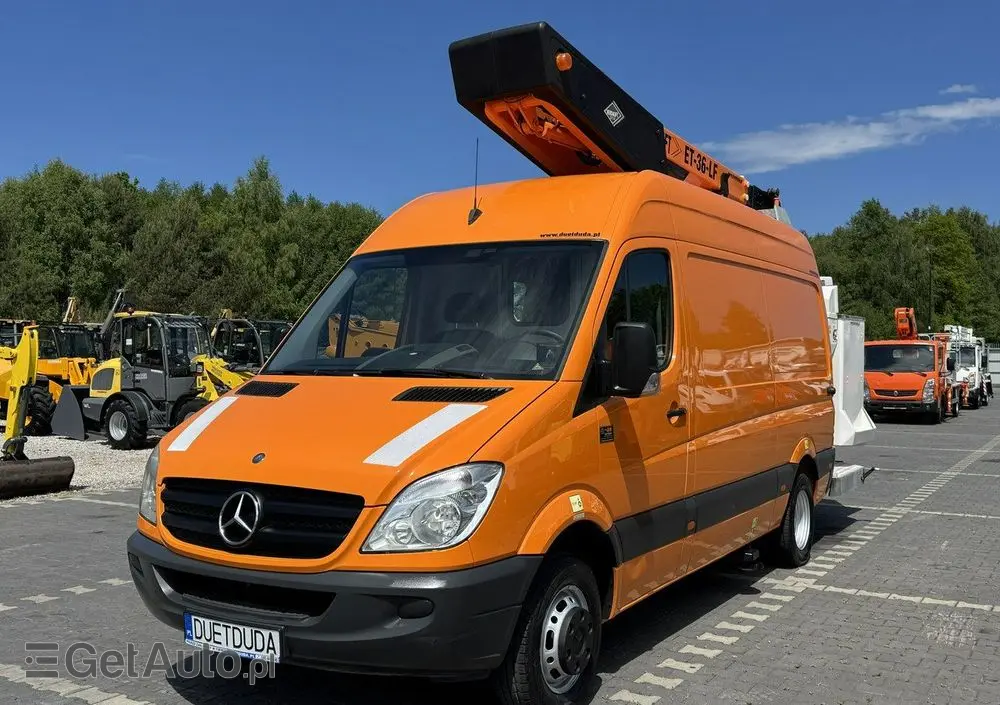 MERCEDES-BENZ Sprinter Zwyżka Podnośnik Koszowy VERSALIFT KLUBB ET-36-LF UDT 