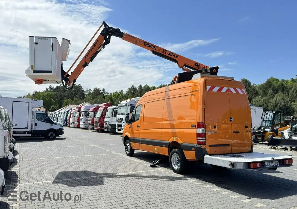 MERCEDES-BENZ Sprinter Zwyżka Podnośnik Koszowy VERSALIFT KLUBB ET-36-LF UDT 