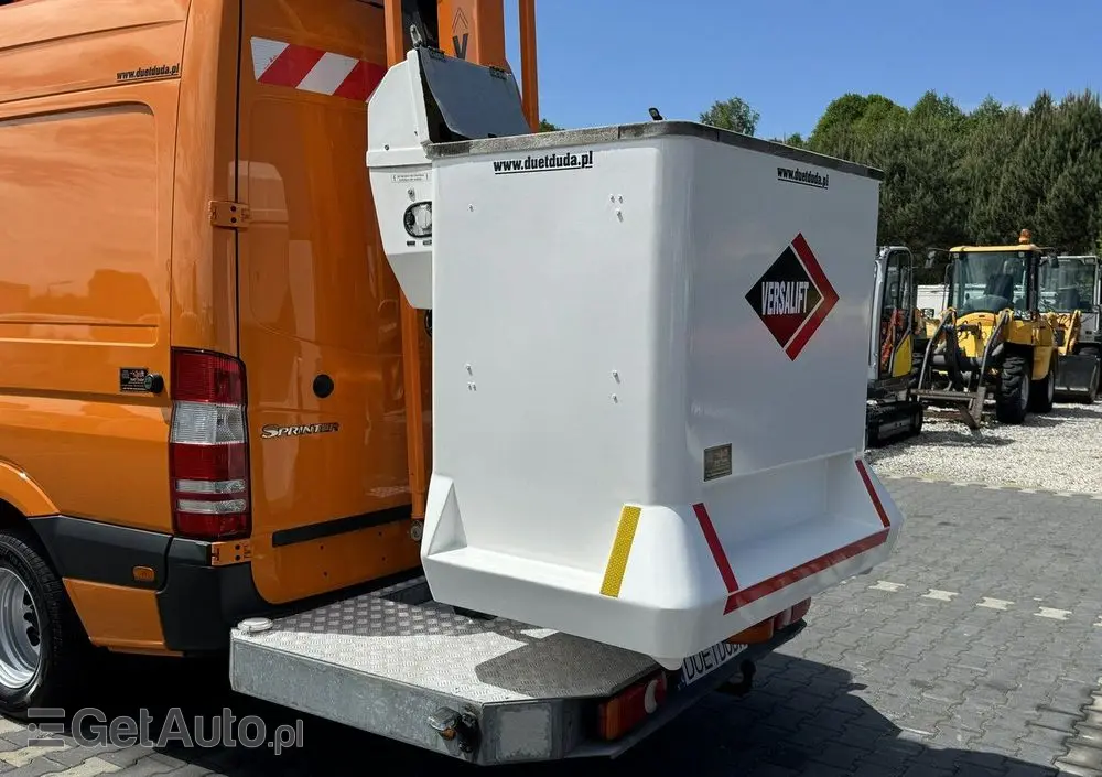 MERCEDES-BENZ Sprinter Zwyżka Podnośnik Koszowy VERSALIFT KLUBB ET-36-LF UDT 