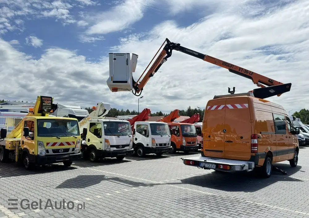 MERCEDES-BENZ Sprinter Zwyżka Podnośnik Koszowy VERSALIFT KLUBB ET-36-LF UDT 