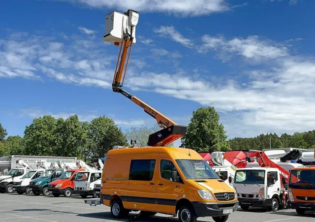 MERCEDES-BENZ Sprinter Zwyżka Podnośnik Koszowy VERSALIFT KLUBB ET-36-LF UDT 