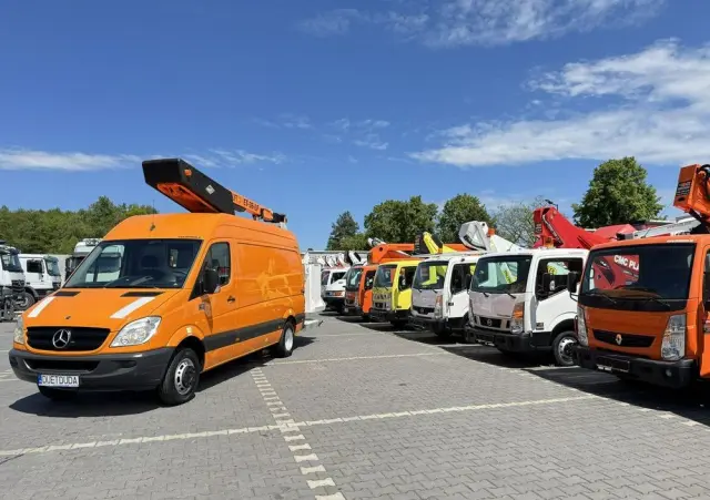 MERCEDES-BENZ Sprinter Zwyżka Podnośnik Koszowy VERSALIFT KLUBB ET-36-LF UDT 