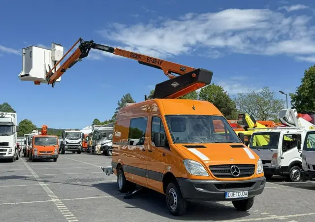 MERCEDES-BENZ Sprinter Zwyżka Podnośnik Koszowy VERSALIFT KLUBB ET-36-LF UDT 